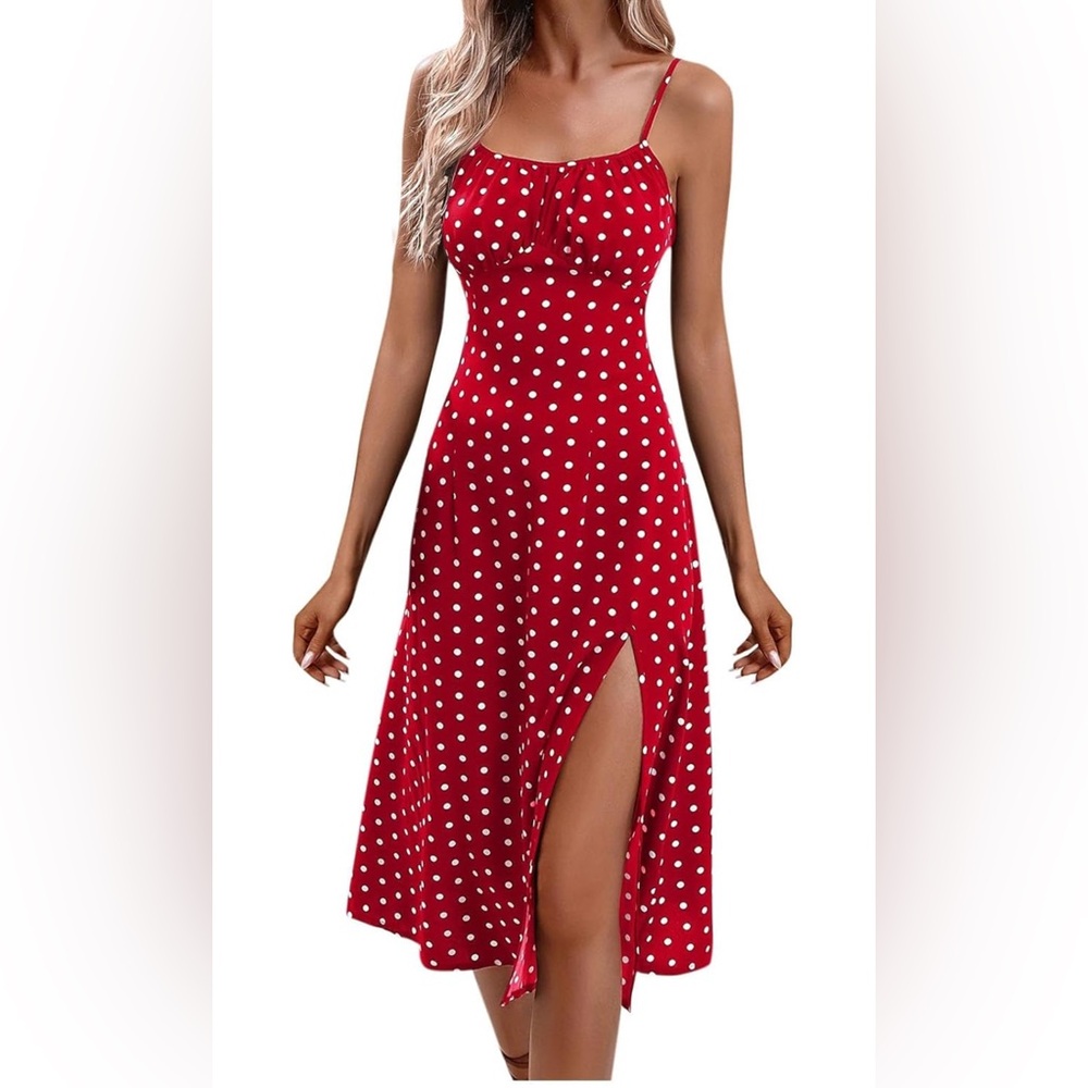 Red Polka Dot Dress